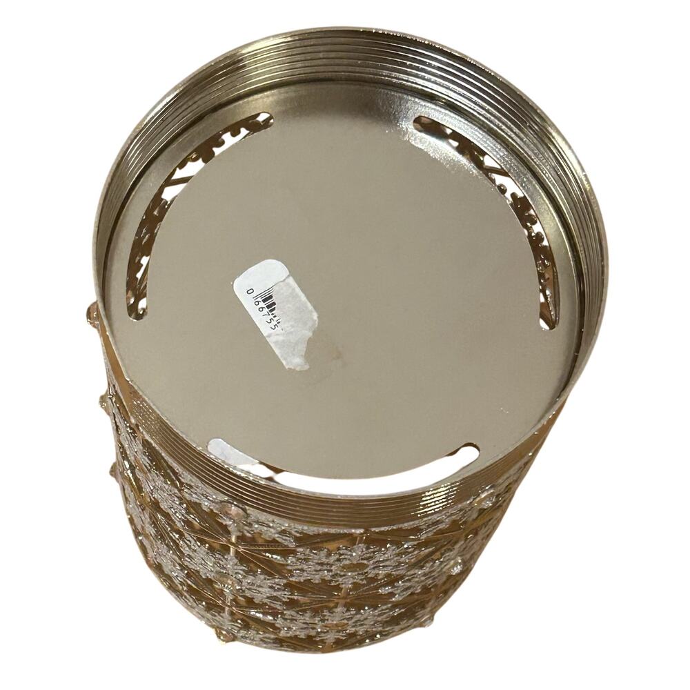 New Bath & Body Works Geo Snowflake Single Wick Candle Holder - Picture 6 of 7